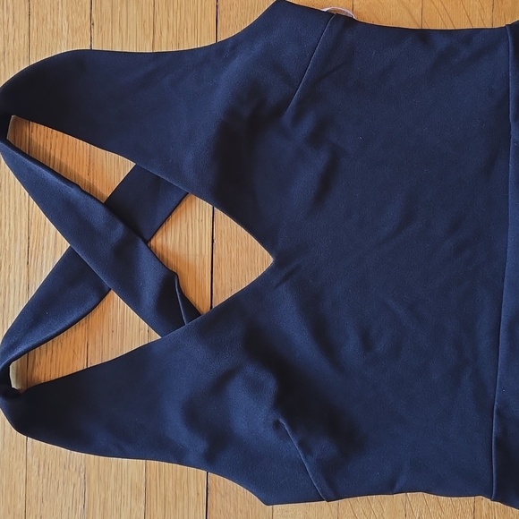 NWT, Lulus, Halter Criss-Cross Back Maxi Dress, Black, Women's L - Picture 4 of 11